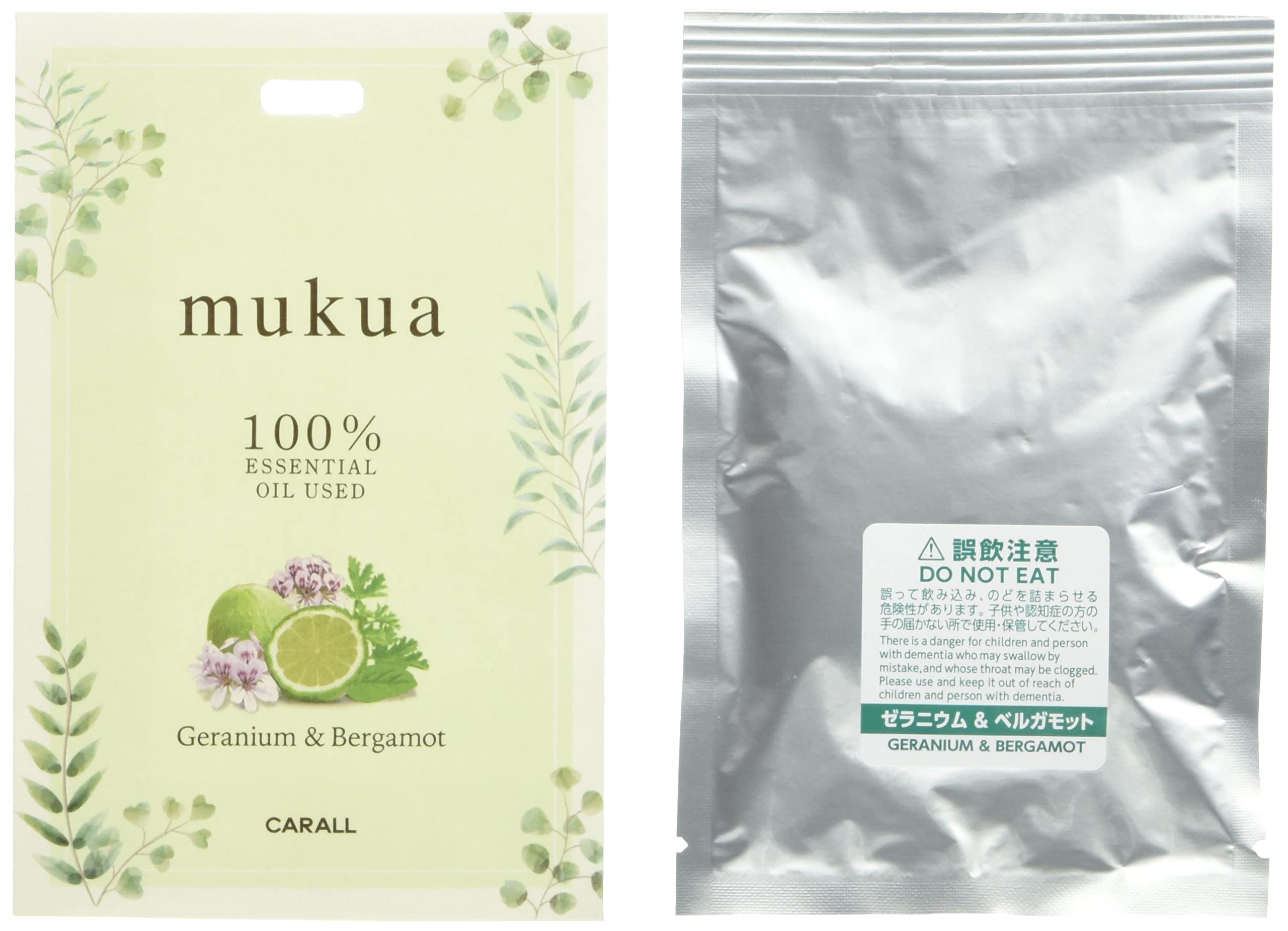 Amazon | カーオール (Carall) ムクアサシェ ゼラニウム&ベルガモット